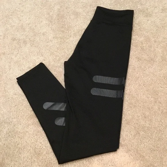 Black Athletic Leggings - Picture 1 of 4